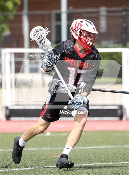 Thumbnail 1 in Wellesley @ Newton North (MIAA D1 South 1st Round) photogallery.