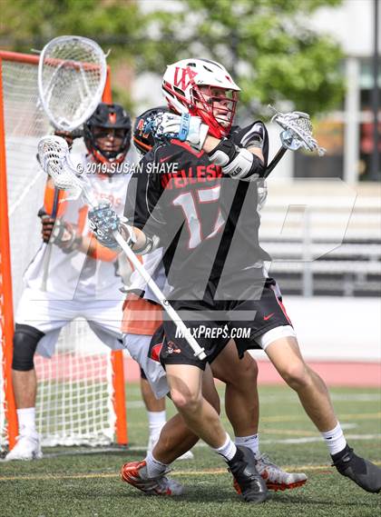 Thumbnail 3 in Wellesley @ Newton North (MIAA D1 South 1st Round) photogallery.