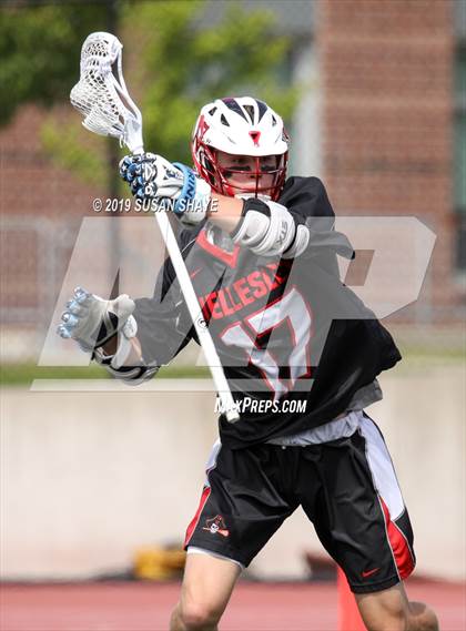 Thumbnail 2 in Wellesley @ Newton North (MIAA D1 South 1st Round) photogallery.