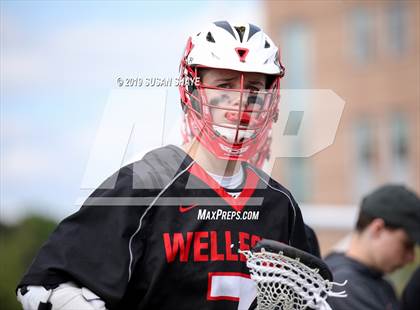 Thumbnail 1 in Wellesley @ Newton North (MIAA D1 South 1st Round) photogallery.