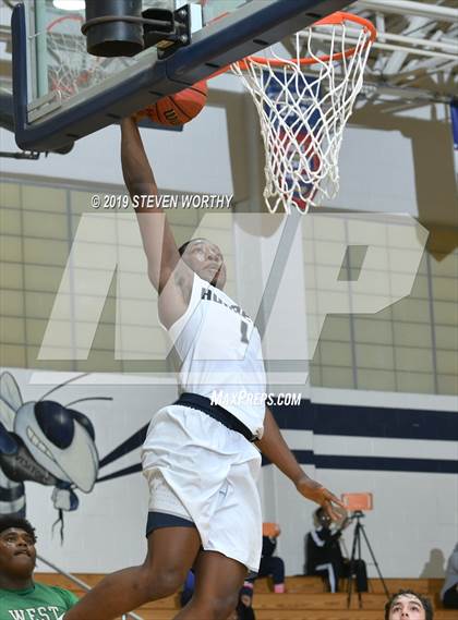 Thumbnail 3 in Hillside vs. West Brunswick (NCHSAA 3A First Round) photogallery.