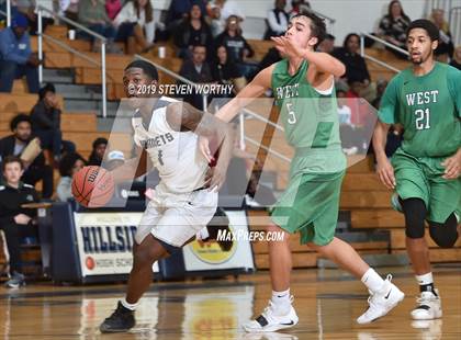 Thumbnail 3 in Hillside vs. West Brunswick (NCHSAA 3A First Round) photogallery.