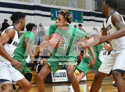 Thumbnail 3 in Hillside vs. West Brunswick (NCHSAA 3A First Round) photogallery.