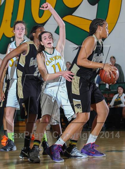 Thumbnail 1 in Knight @ Canyon (CIF SS Playoffs) photogallery.