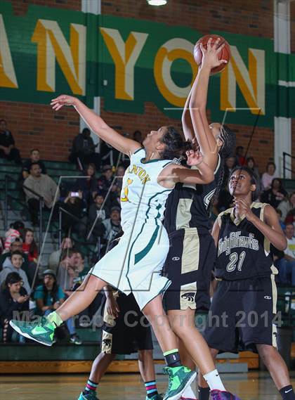 Thumbnail 3 in Knight @ Canyon (CIF SS Playoffs) photogallery.