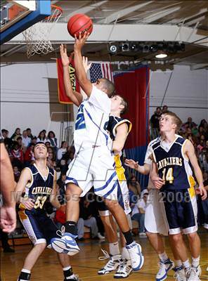 Thumbnail 3 in Stone Bridge vs. Atlantic Shores Christian (Metro Conference Championship) photogallery.