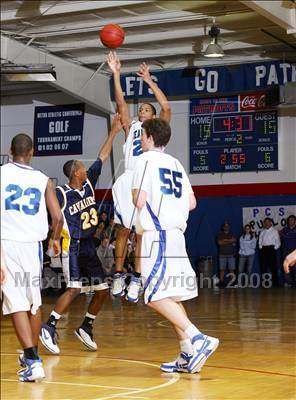 Thumbnail 1 in Stone Bridge vs. Atlantic Shores Christian (Metro Conference Championship) photogallery.