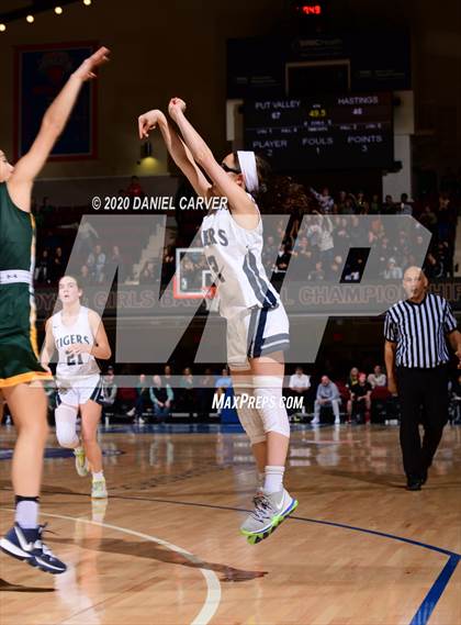 Thumbnail 2 in Putnam Valley vs. Hastings (Section 1 Class B Semifinal) photogallery.