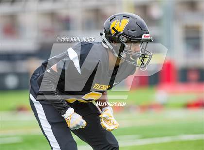 Thumbnail 2 in Archbishop Wood vs Bergen Catholic (Battle on the Banks - Rutgers Univ) photogallery.