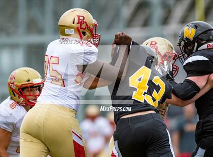 Thumbnail 2 in Archbishop Wood vs Bergen Catholic (Battle on the Banks - Rutgers Univ) photogallery.