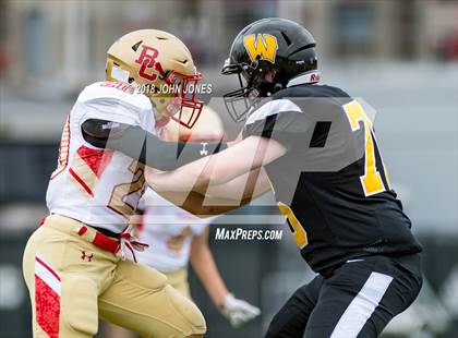 Thumbnail 1 in Archbishop Wood vs Bergen Catholic (Battle on the Banks - Rutgers Univ) photogallery.