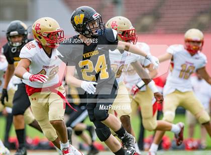 Thumbnail 2 in Archbishop Wood vs Bergen Catholic (Battle on the Banks - Rutgers Univ) photogallery.