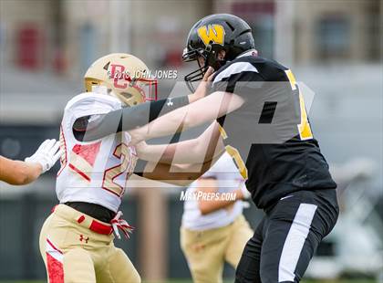 Thumbnail 2 in Archbishop Wood vs Bergen Catholic (Battle on the Banks - Rutgers Univ) photogallery.