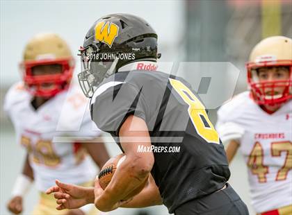 Thumbnail 1 in Archbishop Wood vs Bergen Catholic (Battle on the Banks - Rutgers Univ) photogallery.