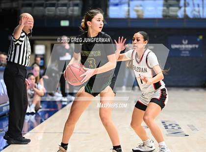 Thumbnail 3 in San Ramon Valley vs. Salesian College Preparatory (CIF NCS Girls Open Div Final) photogallery.