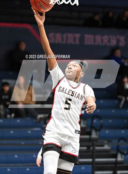 Thumbnail 1 in San Ramon Valley vs. Salesian College Preparatory (CIF NCS Girls Open Div Final) photogallery.