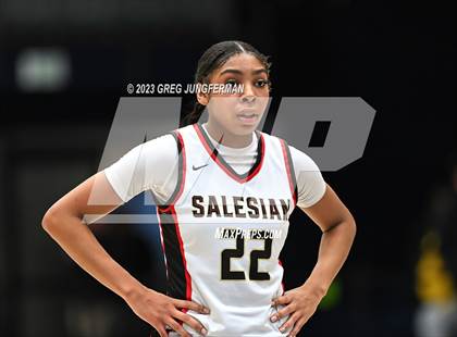 Thumbnail 3 in San Ramon Valley vs. Salesian College Preparatory (CIF NCS Girls Open Div Final) photogallery.