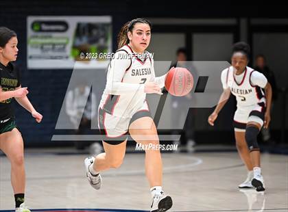 Thumbnail 1 in San Ramon Valley vs. Salesian College Preparatory (CIF NCS Girls Open Div Final) photogallery.