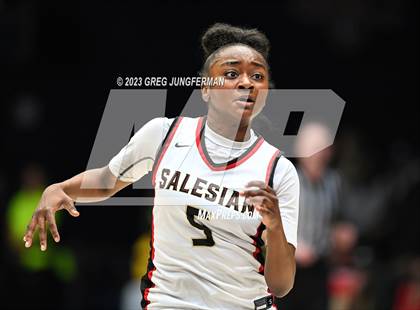 Thumbnail 2 in San Ramon Valley vs. Salesian College Preparatory (CIF NCS Girls Open Div Final) photogallery.
