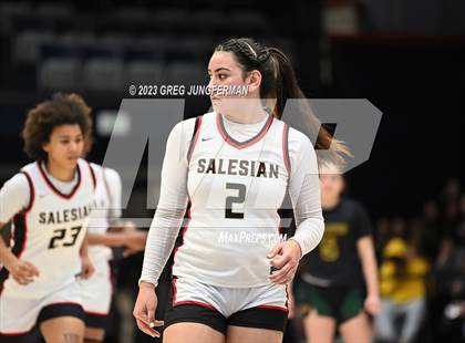 Thumbnail 1 in San Ramon Valley vs. Salesian College Preparatory (CIF NCS Girls Open Div Final) photogallery.