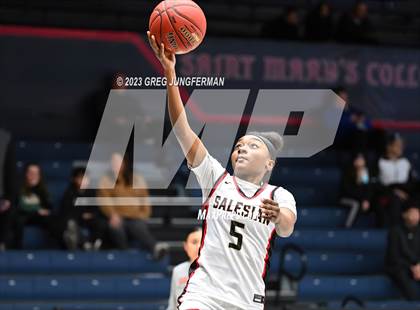 Thumbnail 3 in San Ramon Valley vs. Salesian College Preparatory (CIF NCS Girls Open Div Final) photogallery.