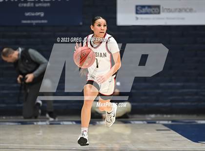 Thumbnail 1 in San Ramon Valley vs. Salesian College Preparatory (CIF NCS Girls Open Div Final) photogallery.