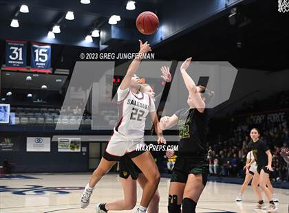 Thumbnail 1 in San Ramon Valley vs. Salesian College Preparatory (CIF NCS Girls Open Div Final) photogallery.