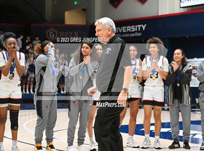 Thumbnail 2 in San Ramon Valley vs. Salesian College Preparatory (CIF NCS Girls Open Div Final) photogallery.