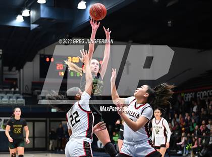 Thumbnail 2 in San Ramon Valley vs. Salesian College Preparatory (CIF NCS Girls Open Div Final) photogallery.