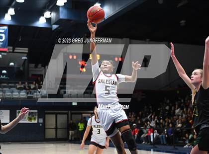 Thumbnail 2 in San Ramon Valley vs. Salesian College Preparatory (CIF NCS Girls Open Div Final) photogallery.