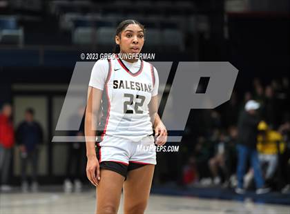 Thumbnail 1 in San Ramon Valley vs. Salesian College Preparatory (CIF NCS Girls Open Div Final) photogallery.