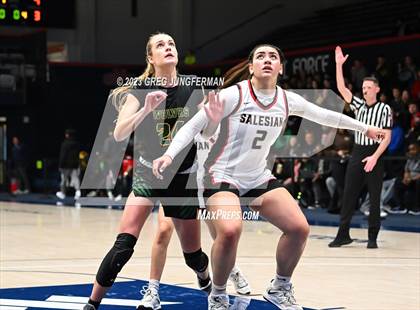 Thumbnail 2 in San Ramon Valley vs. Salesian College Preparatory (CIF NCS Girls Open Div Final) photogallery.