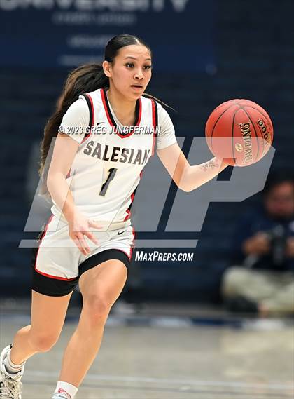 Thumbnail 3 in San Ramon Valley vs. Salesian College Preparatory (CIF NCS Girls Open Div Final) photogallery.