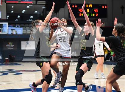 Thumbnail 2 in San Ramon Valley vs. Salesian College Preparatory (CIF NCS Girls Open Div Final) photogallery.