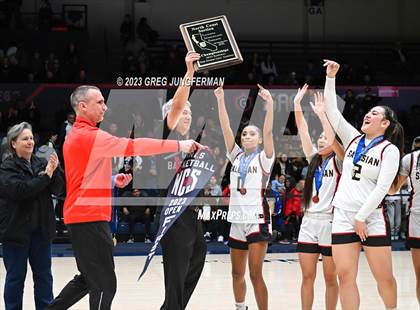 Thumbnail 3 in San Ramon Valley vs. Salesian College Preparatory (CIF NCS Girls Open Div Final) photogallery.