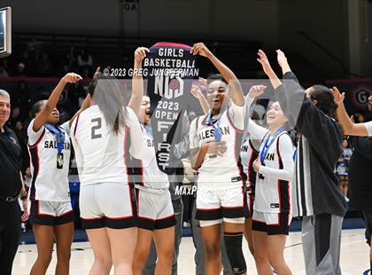 Thumbnail 3 in San Ramon Valley vs. Salesian College Preparatory (CIF NCS Girls Open Div Final) photogallery.