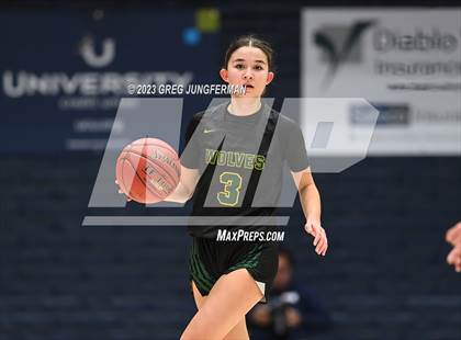 Thumbnail 2 in San Ramon Valley vs. Salesian College Preparatory (CIF NCS Girls Open Div Final) photogallery.