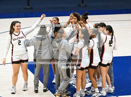 Thumbnail 2 in San Ramon Valley vs. Salesian College Preparatory (CIF NCS Girls Open Div Final) photogallery.