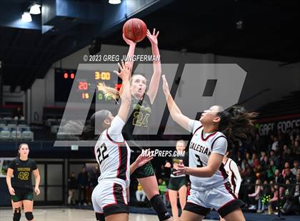 Thumbnail 1 in San Ramon Valley vs. Salesian College Preparatory (CIF NCS Girls Open Div Final) photogallery.