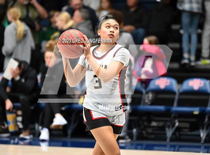 Thumbnail 3 in San Ramon Valley vs. Salesian College Preparatory (CIF NCS Girls Open Div Final) photogallery.