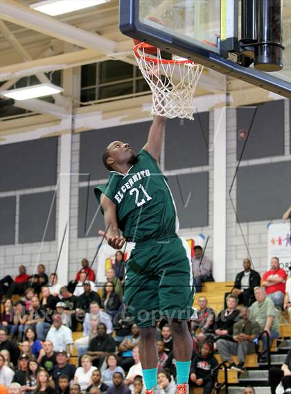 Thumbnail 2 in El Cerrito vs. Bishop O'Dowd (CIF NCS D3 Final) photogallery.