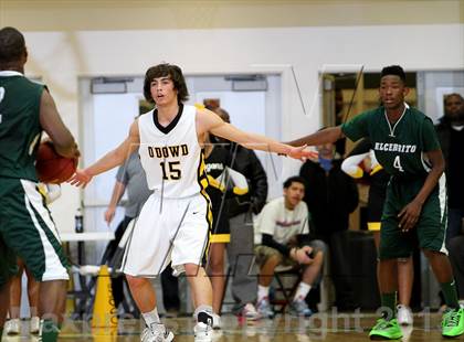 Thumbnail 2 in El Cerrito vs. Bishop O'Dowd (CIF NCS D3 Final) photogallery.