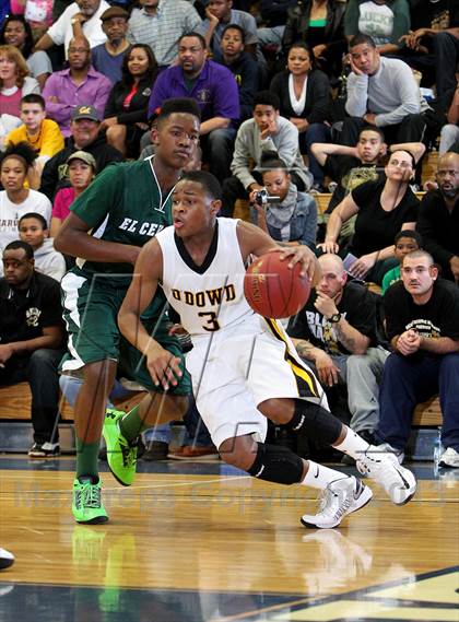 Thumbnail 3 in El Cerrito vs. Bishop O'Dowd (CIF NCS D3 Final) photogallery.