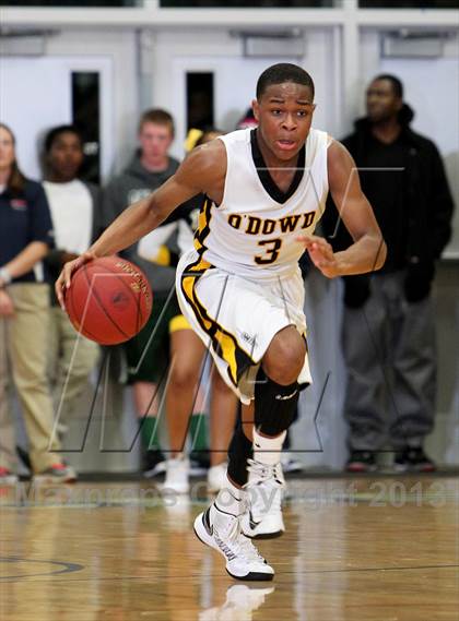 Thumbnail 1 in El Cerrito vs. Bishop O'Dowd (CIF NCS D3 Final) photogallery.