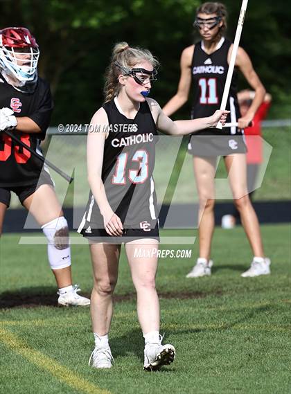 Thumbnail 1 in Charlotte Catholic @ Weddington (NCHSAA West Regional Final) photogallery.