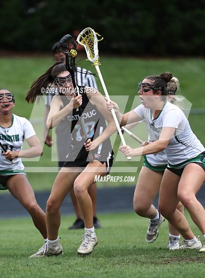 Thumbnail 3 in Charlotte Catholic @ Weddington (NCHSAA West Regional Final) photogallery.