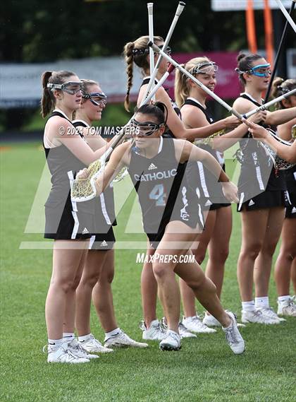 Thumbnail 2 in Charlotte Catholic @ Weddington (NCHSAA West Regional Final) photogallery.