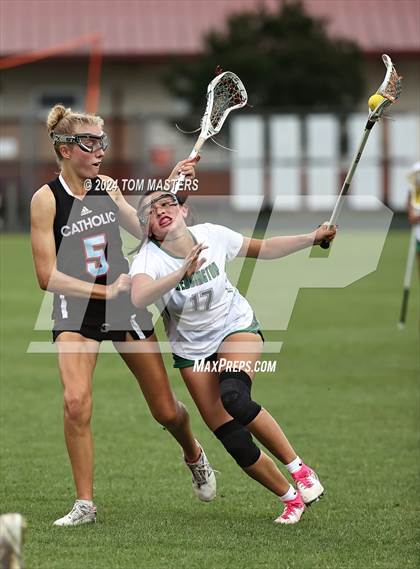 Thumbnail 1 in Charlotte Catholic @ Weddington (NCHSAA West Regional Final) photogallery.