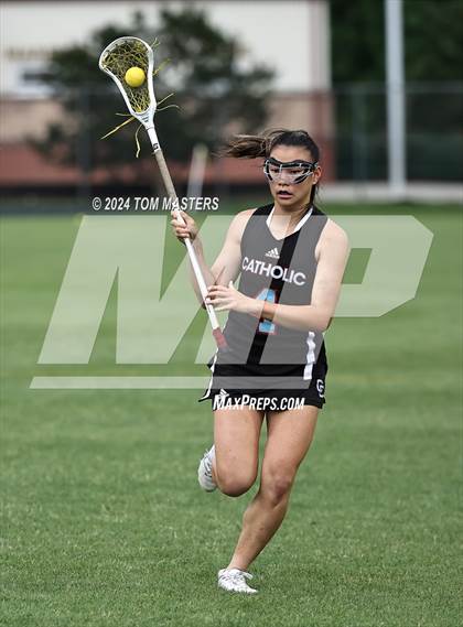 Thumbnail 1 in Charlotte Catholic @ Weddington (NCHSAA West Regional Final) photogallery.