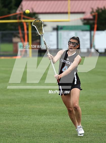 Thumbnail 2 in Charlotte Catholic @ Weddington (NCHSAA West Regional Final) photogallery.